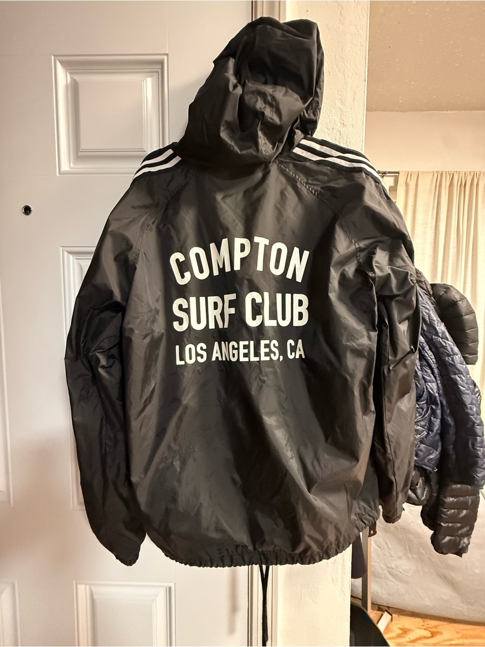 Matix Black Windbreaker Jacket - Compton Surf Club
